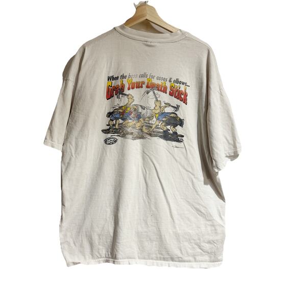 DEAD ON TOOLS DEATH STICK T-SHIRT 2XL “Grab Your Death Stick” - Picture 2 of 6